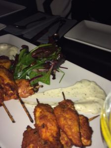 Chicken Skewers At The Apartment Bar, Belfast
