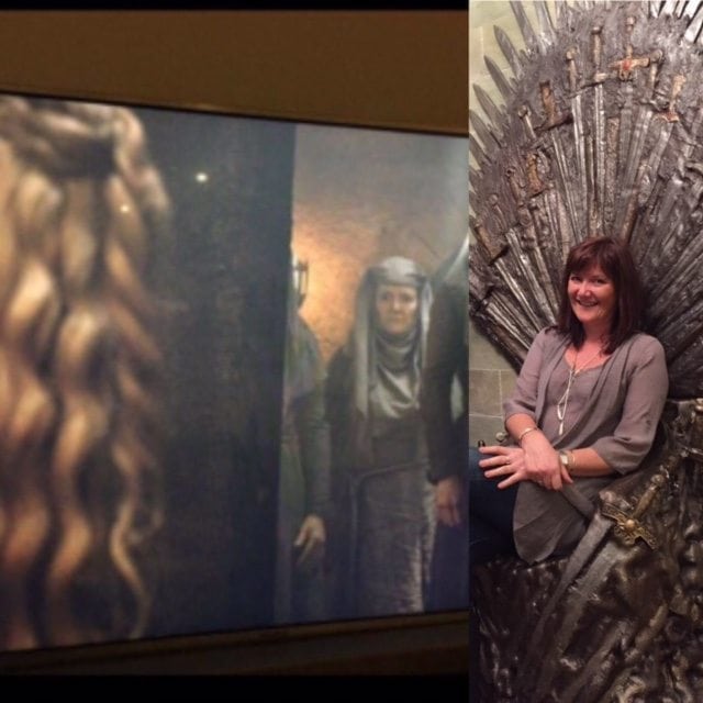 from being on Game of Thrones to being on the Throne!