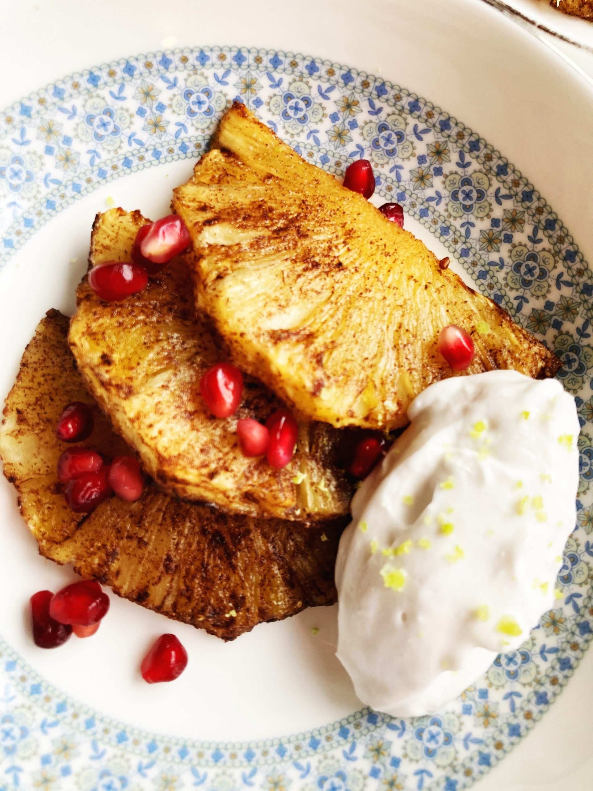 Maple & cinnamon roasted pineapple Eating Ideas